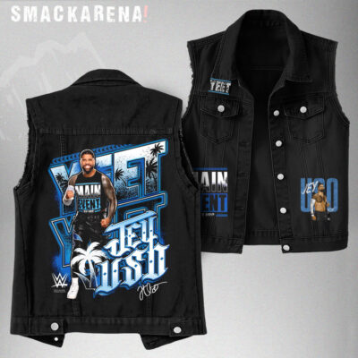 Jey Uso Denim Vest – Wrestling Fan Apparel
