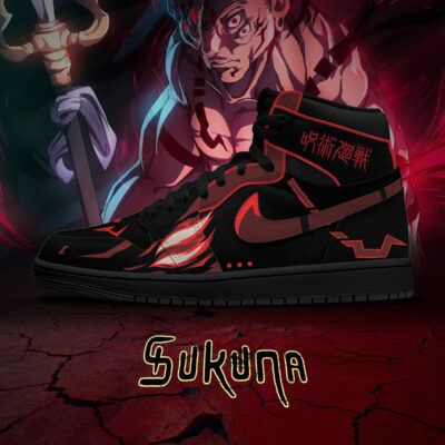 Ryomen Sukuna True Form V.1 Custom High-Top Sneakers