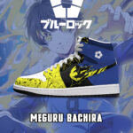 Meguru Bachira V.6 Custom High-Top Sneakers