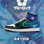 Rin Itoshi V.6 Custom High-Top Sneakers