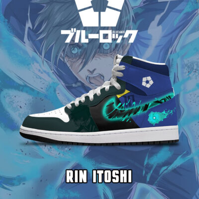 Rin Itoshi V.6 Custom High-Top Sneakers