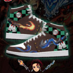 Tanjiro V.5 Custom High-Top Sneakers
