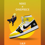 Black Leg Sanji V.3 Custom High-Top Sneakers