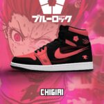 Hyoma Chigiri No.1 Custom High-Top Sneakers