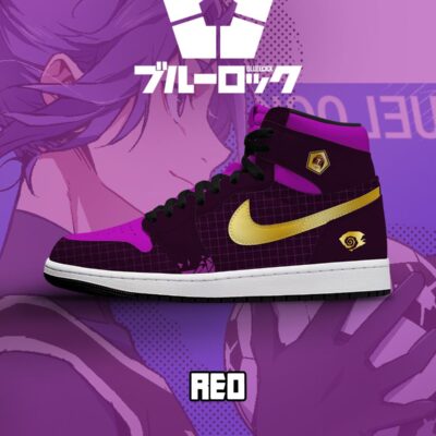 Reo Mikage No.1 Custom High-Top Sneakers