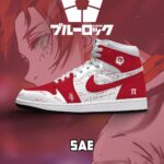 Sae Itoshi No.1 Custom High-Top Sneakers