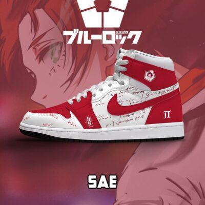Sae Itoshi No.1 Custom High-Top Sneakers