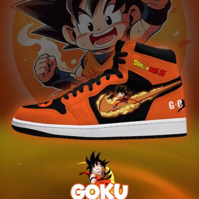Son Goku V.4 Custom High-Top Sneakers
