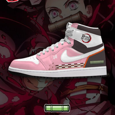 Nezuko Kamado V.1 Custom High-Top Sneakers