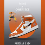 Portgas D Ace V.1 Custom High-Top Sneakers
