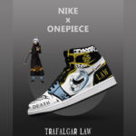 Trafalgar D. Water Law V.4 Custom High-Top Sneakers