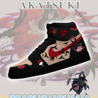 Akatsuki Itachi Uchiha V.6 Custom High-Top Sneakers