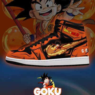 Son Goku V.2 Custom High-Top Sneakers
