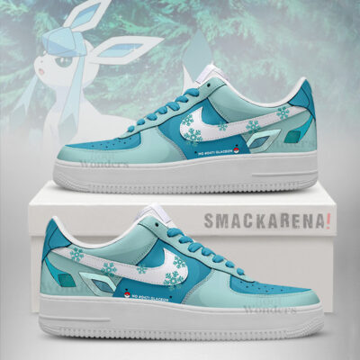 GLACEON - Pokemon AF1 Shoes
