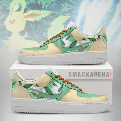 LEAFEON - Pokemon AF1 Shoes