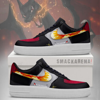 Shiny Charizard - Pokemon Shiny AF1 Shoes