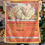Pokemon Ninetales Flame Tail Blanket   -DRAZJ-8784
