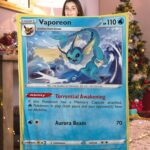 Pokemon Vaporeon Pokemon Card Blanket 634090