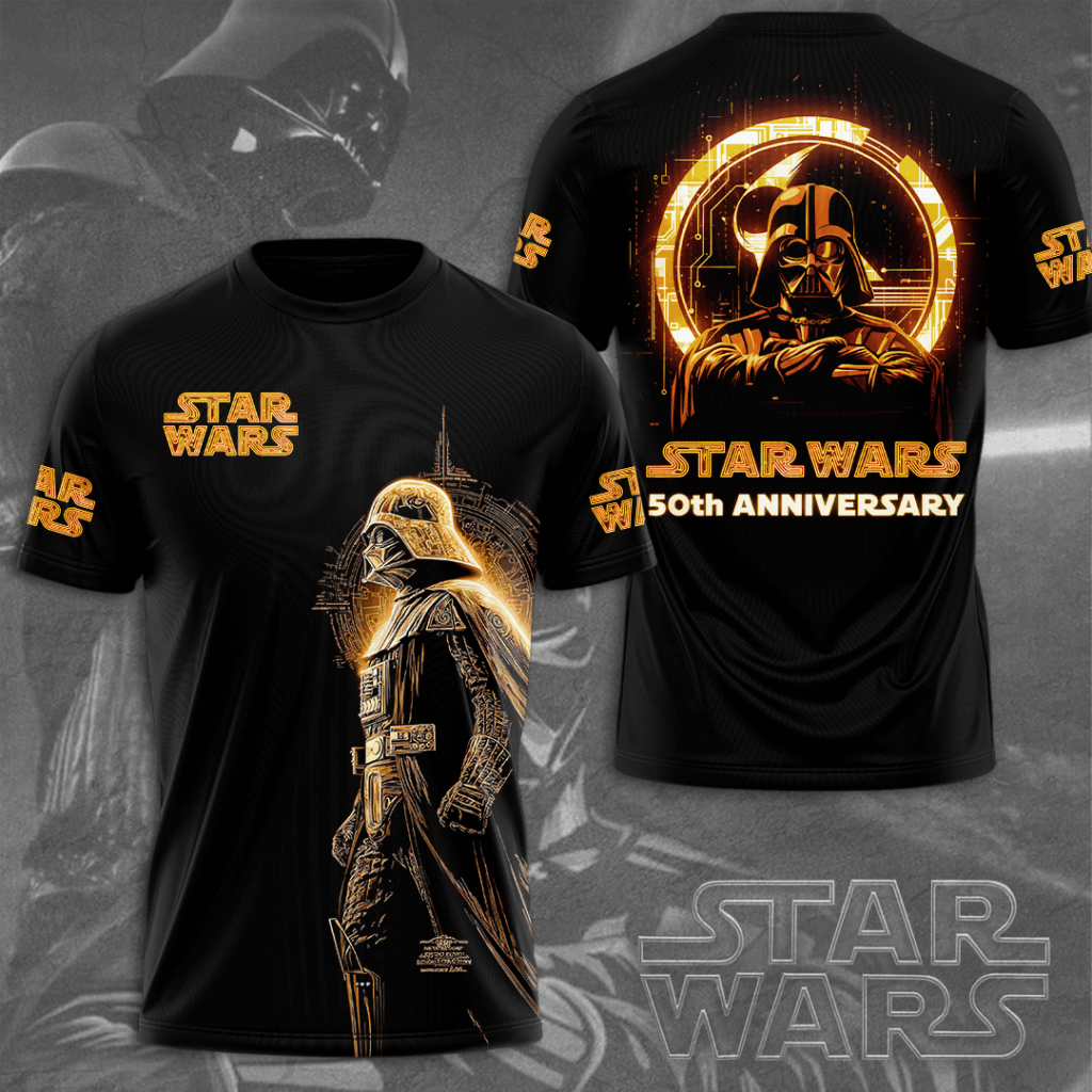 Star Wars 50th Anniversary 3D Apparel - TMTHU1229 - Image 2