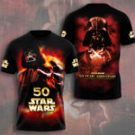 Star Wars 50th Anniversary 2027 3D Apparel – TMTHU1356