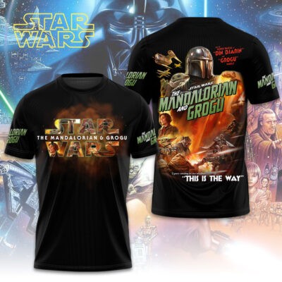 Star Wars x The Mandalorian and Grogu 3D Apparel - TMTHU1105