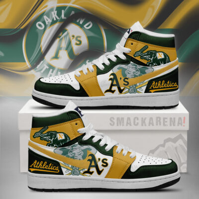 Athletics MLB J1 High Top Shoes