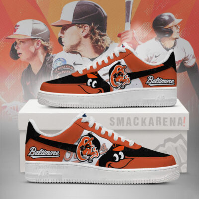 Baltimore Orioles MLB AF1 Low Top Shoes