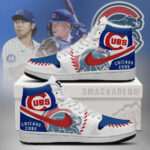 Chicago Cubs MLB J1 High Top Shoes