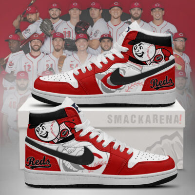 Cincinnati Reds MLB J1 High Top Shoes