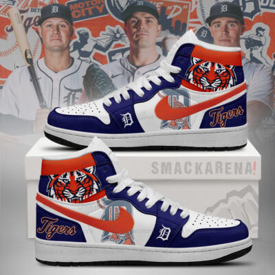 Detroit Tigers MLB J1 High Top Shoes