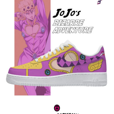 Giorno Giovanna V.2 JoJo's Bizarre Adventure AF1 Shoes