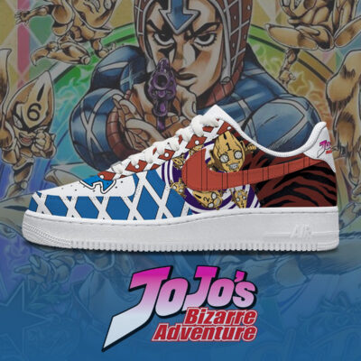 Guido Mista V.2 JoJo's Bizarre Adventure AF1 Shoes