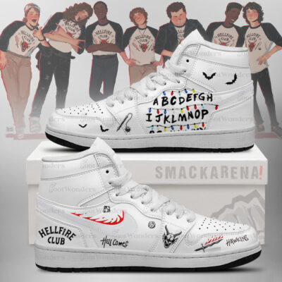 Hell comes to Hawkins Stranger Things J1 Shoes