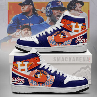 Houston Astros MLB J1 High Top Shoes