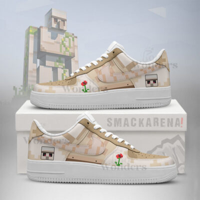 Iron Golem Minecraft AF1 Shoes