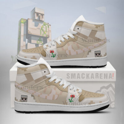 Iron Golem Minecraft J1 Shoes Version 2