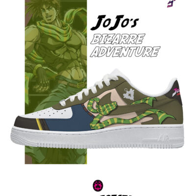 Joseph Joestar V.2 JoJo's Bizarre Adventure AF1 Shoes