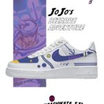 Josuke Higashikata JJL JoJo's Bizarre Adventure AF1 Shoes