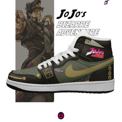 Jotaro Kujo JoJo's Bizarre Adventure AJ1 Shoes