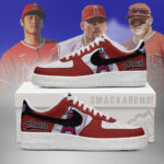 Los Angeles Angels MLB AF1 Low Top Shoes