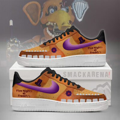 Mediocre Melodies 5 Five Night At Freddy Demon AF1 Shoes
