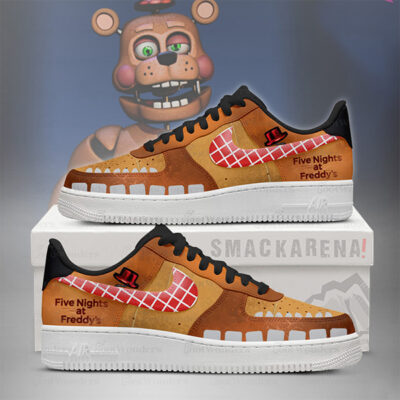 Mediocre Melodies Five Night At Freddy Demon AF1 Shoes