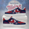 Minnesota Twins MLB AF1 Low Top Shoes
