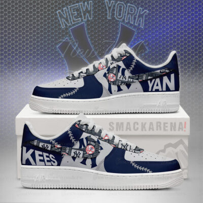 New York Yankees MLB AF1 Low Top Shoes