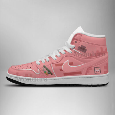 Pig Minecraft J1 Shoes Version 2