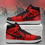 Red Battle Stranger Things J1 Shoes