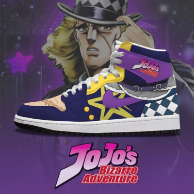 Robert E. O. Speedwagon V.2 JoJo's Bizarre Adventure AJ1 High Shoes
