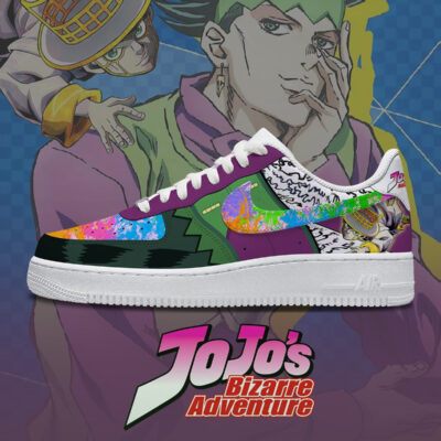 Rohan Kishibe V.2 JoJo's Bizarre Adventure AF1 Shoes
