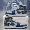 San Diego Padres MLB J1 High Top Shoes