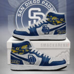 San Diego Padres MLB J1 High Top Shoes
